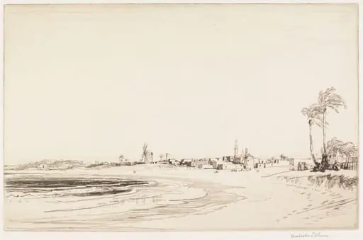 Montaza Bay, by Malcolm Osborne