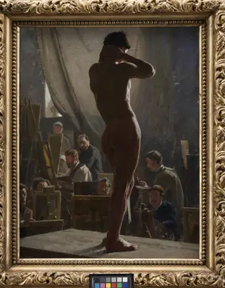 Male Nude in the Studio of Bonnat