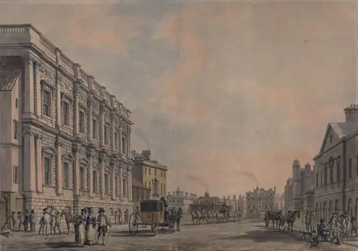 Whitehall, with the Banqueting House, by Malton