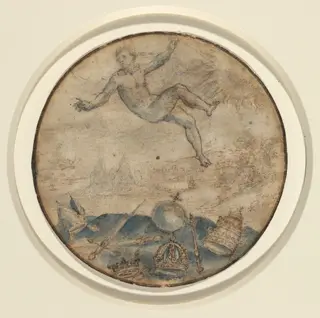 Man Falling from the Sky