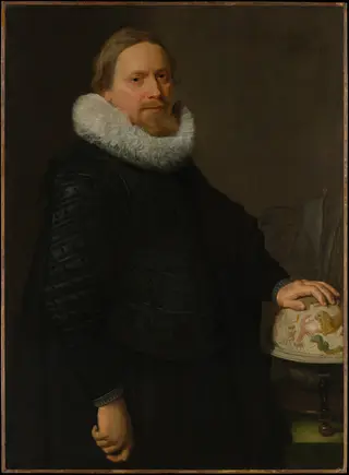 Man with a Celestial Globe, by Nicolaes Eliaszoon Pickenoy