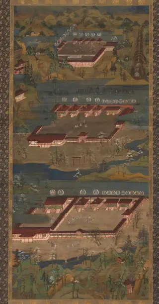 Mandala of the Three Shrines at Kumano