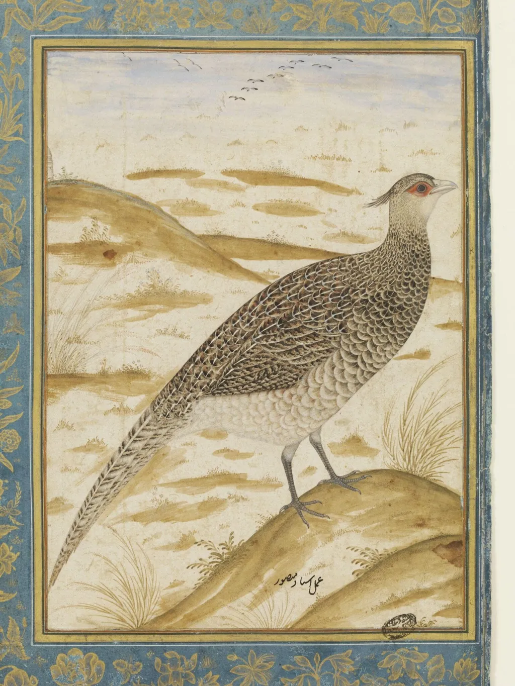 Untitled, by Mansur, paint, 1620