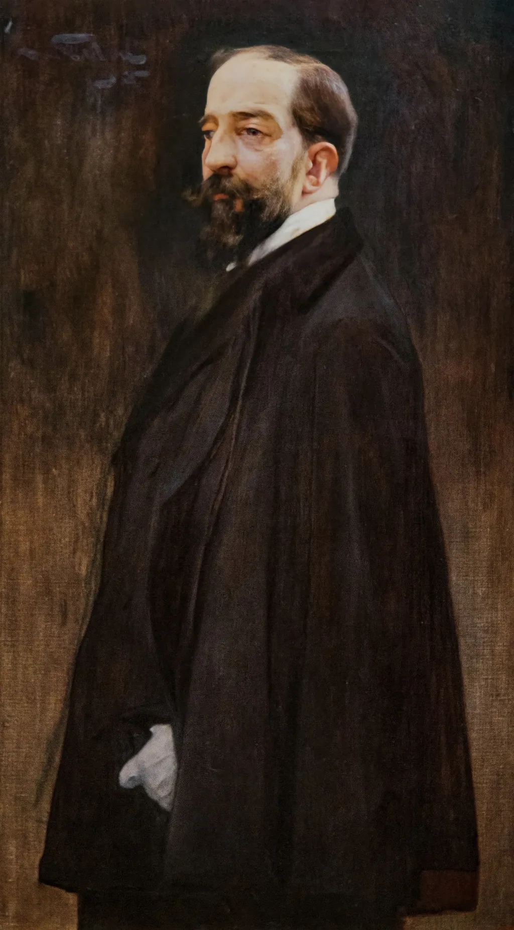 Retrat de Joan Baptista Parés (1847-1926) (Museu Nacional d'Art de Catalunya, inv 010150-000), by Manuel Feliu de Lemus, oil, 1900