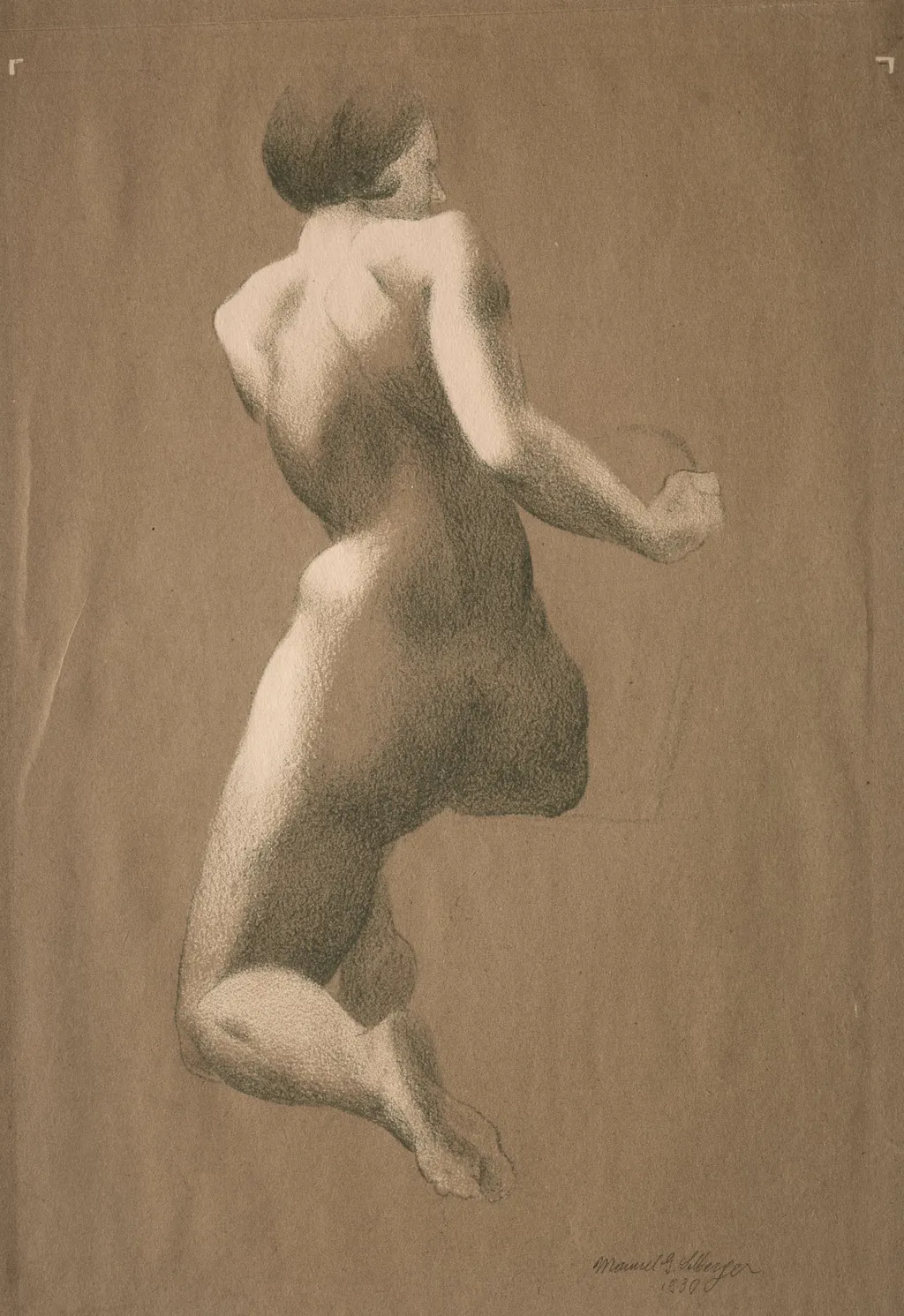 Nude, No. 1, by Manuel G. Silberger, 1930