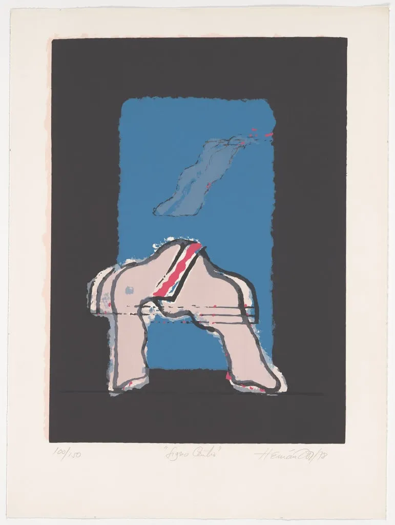 Untitled, by Manuel Hernández, ink, 1978