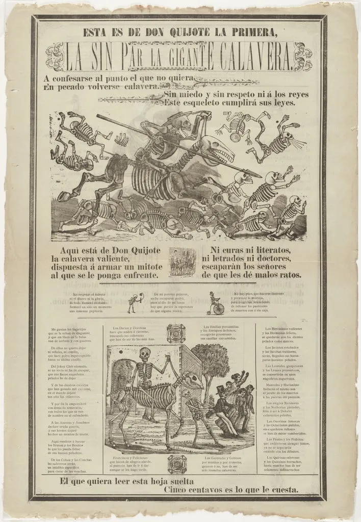 Untitled, by Manuel Manilla José Guadalupe Posada, ink, 1891