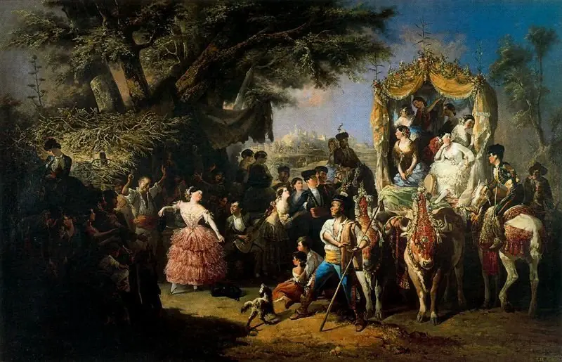 La feria de Santiponce, by Manuel Rodríguez de Guzmán