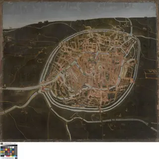 Map of Bruges