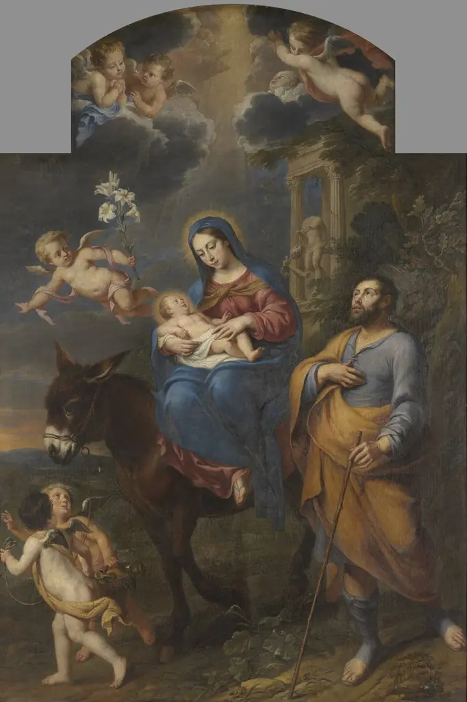 The Flight into Egypt, by Marc Antonio Garibaldi