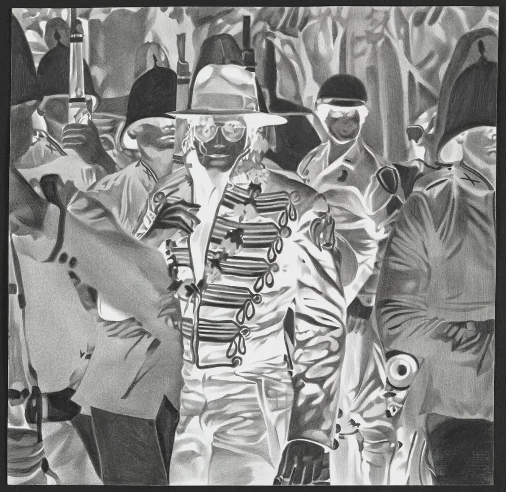 Untitled, by Marc Brandenburg, graphite, 2004