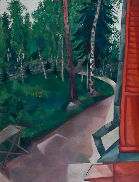 Summer residence, by Marc Chagall