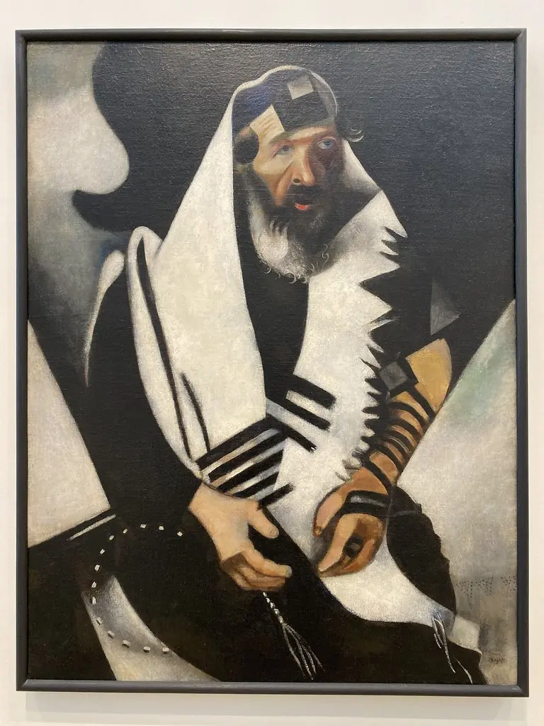 The Praying Jew, by Marc Chagall