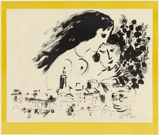 Untitled, by Marc Chagall, 1953