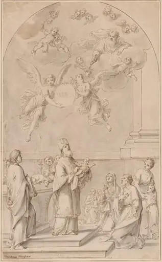 The Naming of the Virgin Mary, by Marcantonio Franceschini