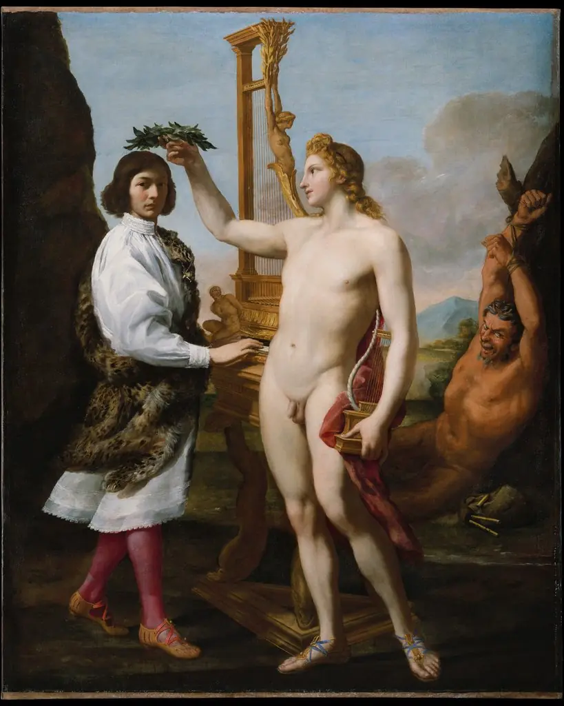 Marcantonio Pasqualini (1614–1691) Crowned by Apollo
