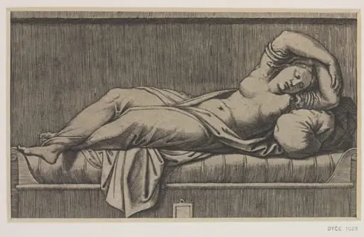 Cleopatra, by Marcantonio Raimondi