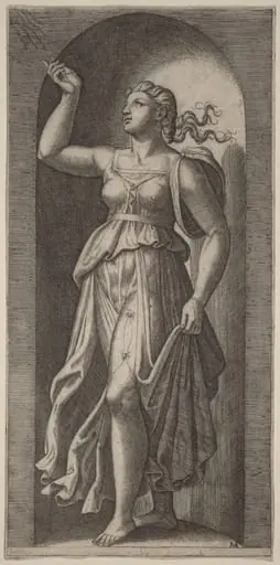 Faith, by Marcantonio Raimondi
