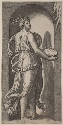Hope, by Marcantonio Raimondi