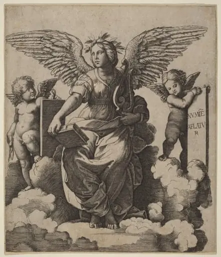 Poetry, by Marcantonio Raimondi