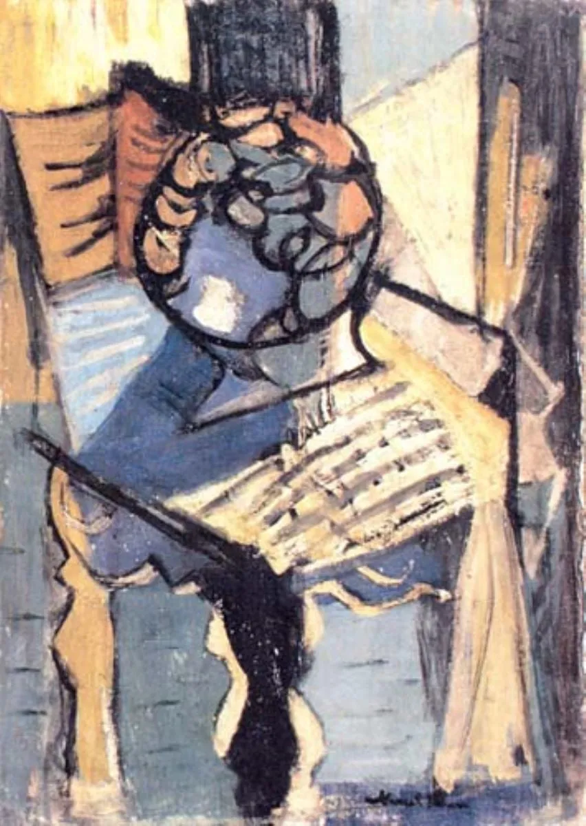 Compoziție - Terasă, by Marcel Iancu, unspecified