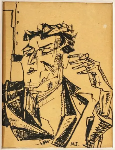 Portret Iser, by Marcel Iancu