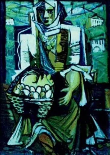 Țărancă cu ouă, by Marcel Iancu