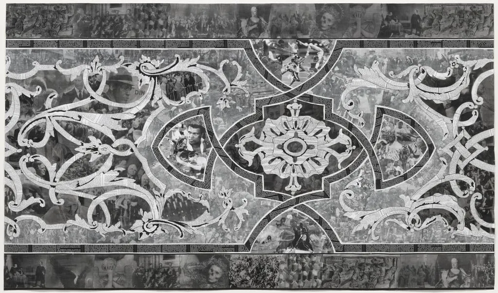 Untitled, by Marcel Odenbach, graphite, 2001
