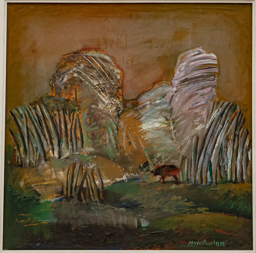 Peisaj, by Marcel Pavel, unspecified