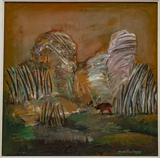 Peisaj, by Marcel Pavel