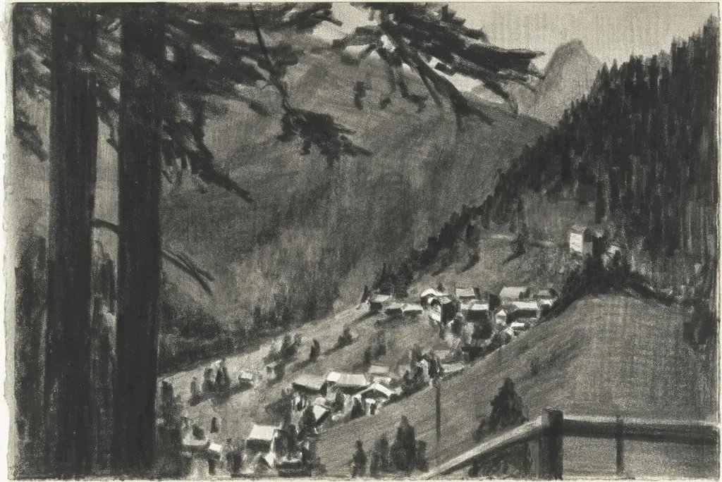 Untitled, by Marcel van Eeden, graphite, 2002