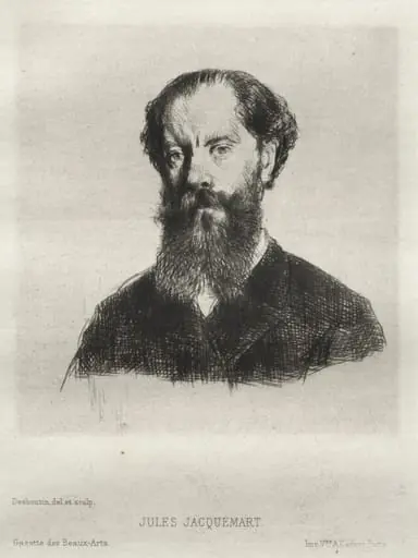 Jules Jacquemart, by Marcellin Desboutin