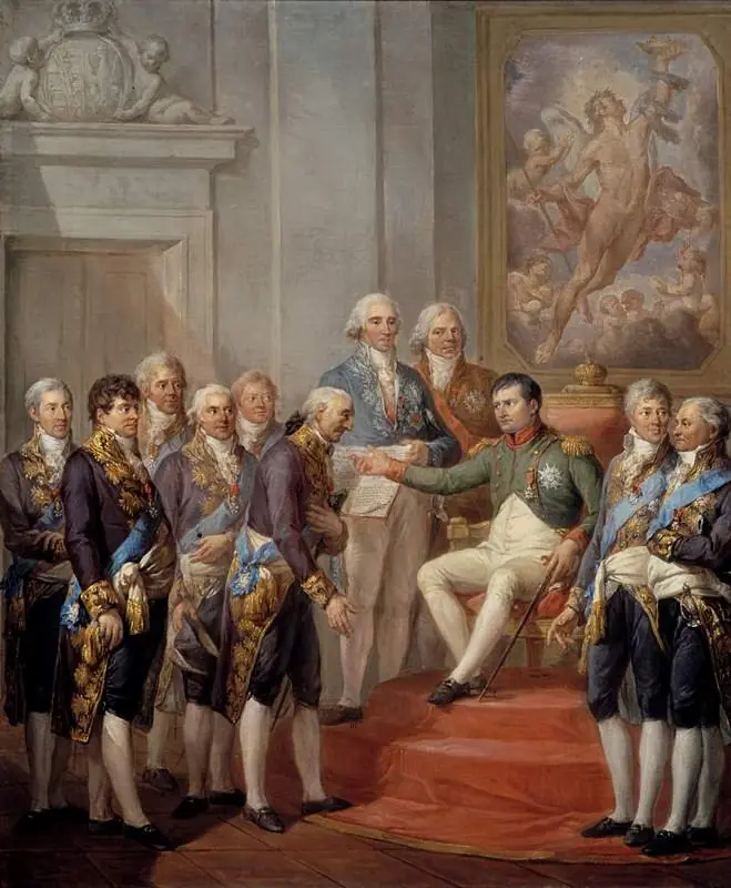 Granting of the Constitution of the Duchy of Warsaw by Napoleon, by Marcello Bacciarelli