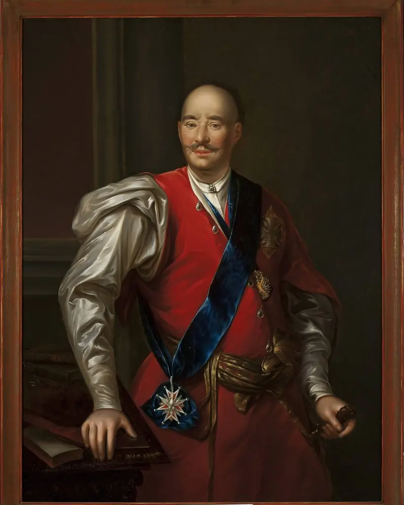 Portrait of Franciszek Salezy Potocki (d. 1772), voivode of Kiev, by Marcello Bacciarelli
