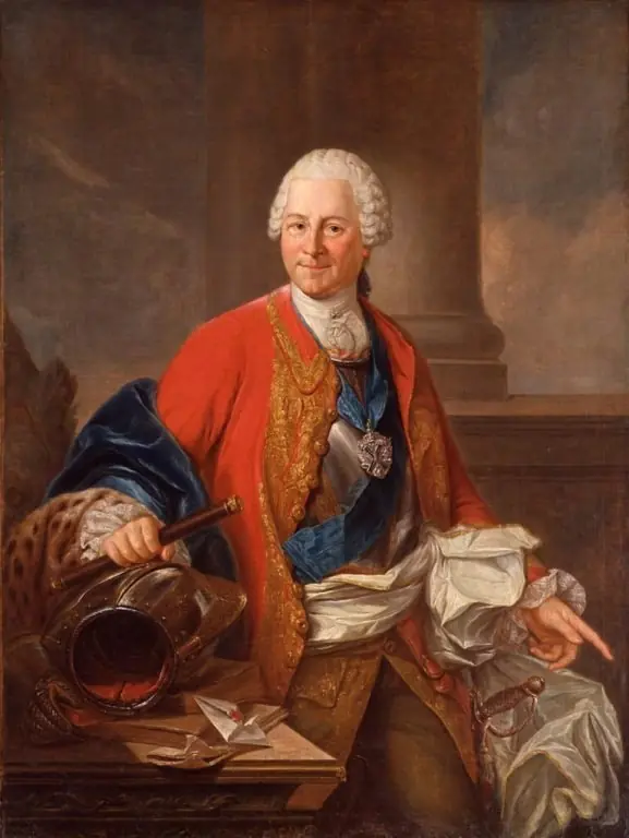 Portrait of Heinrich von Brühl, by Marcello Bacciarelli