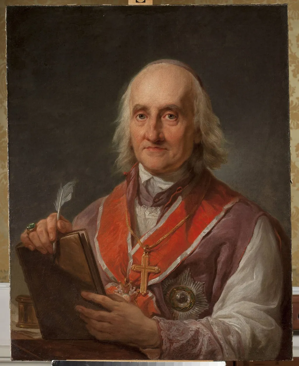 Portrait of Jan Albertrandi (1731–1808), by Marcello Bacciarelli, oil, 1800