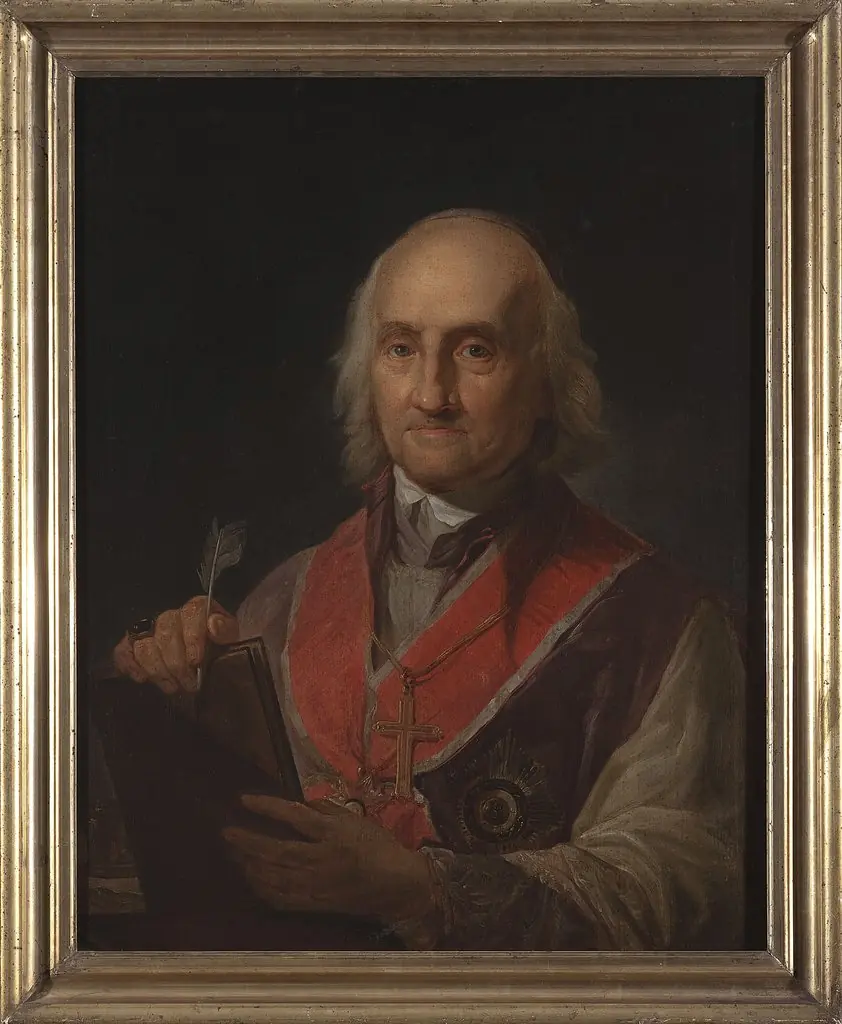 Portrait of John Baptist Albetrandi (1731–1808), bishop, by Marcello Bacciarelli