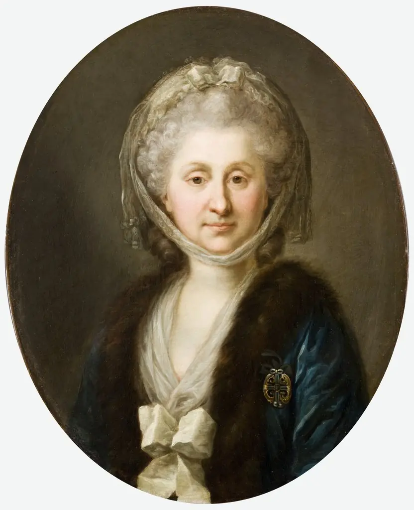 Portrait of Ludwika Zamoyska née Poniatowska, by Marcello Bacciarelli