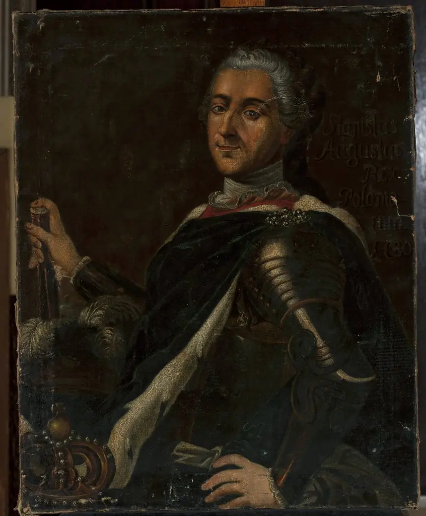 Portrait of Stanisław August Poniatowski, by Marcello Bacciarelli