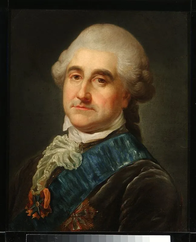 Portrait of Stanisław August Poniatowski, by Marcello Bacciarelli, oil, 1796