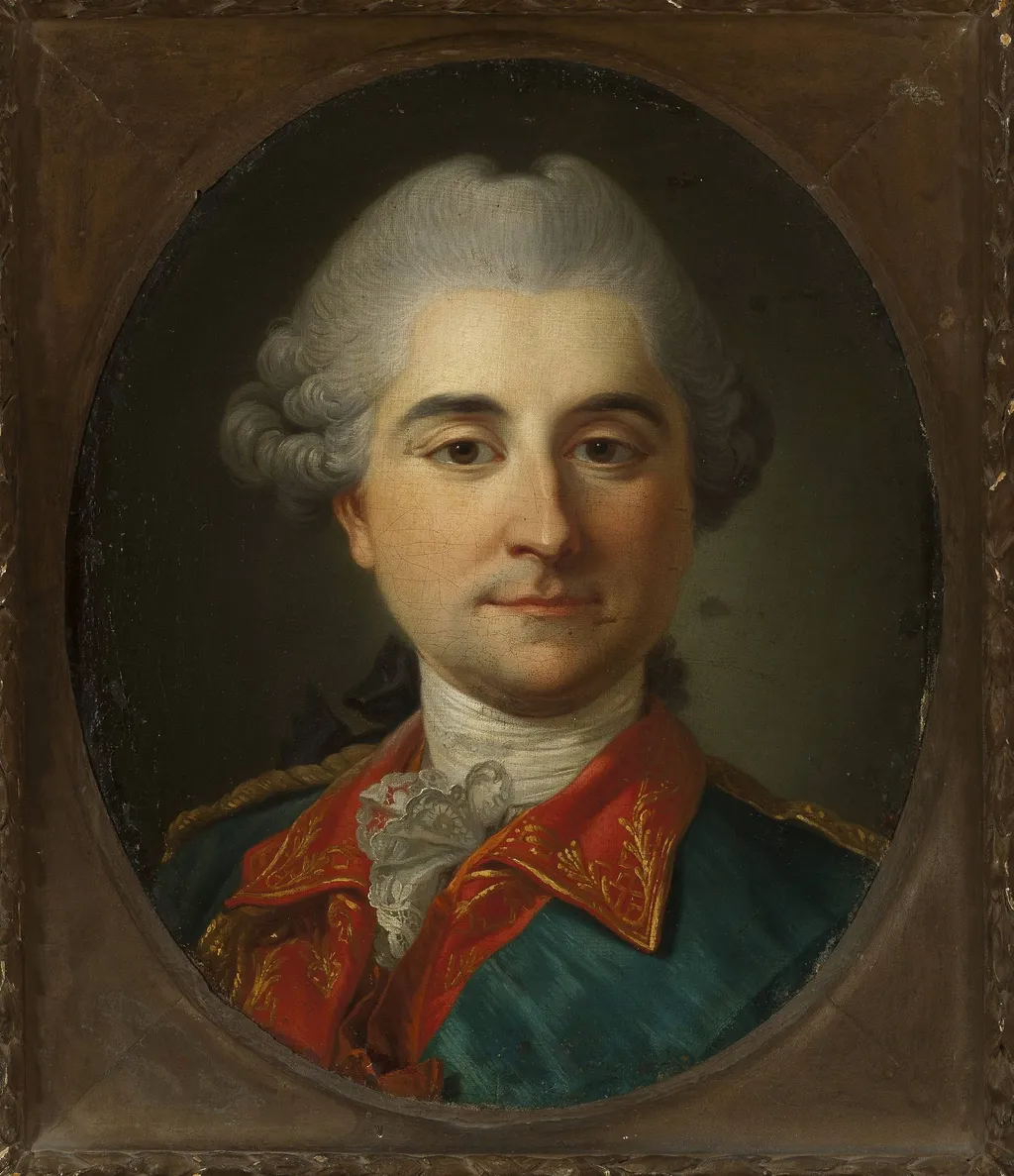 Portrait of Stanisław August Poniatowski, by Marcello Bacciarelli, oil, 1781