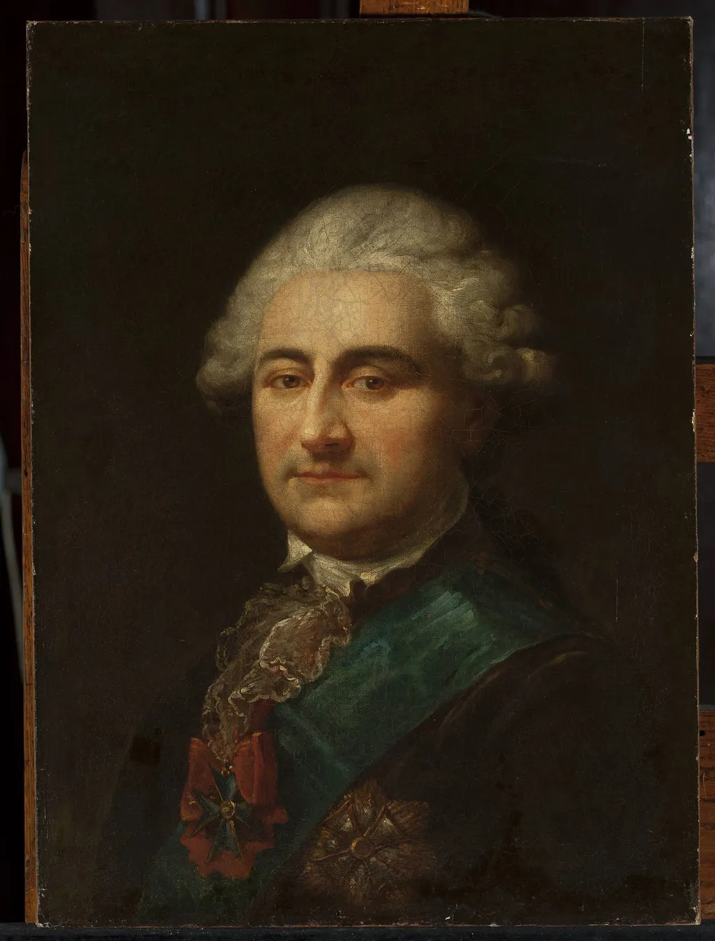 Portrait of Stanisław August Poniatowski with the Order of the White Eagle, by Marcello Bacciarelli, oil, 1781
