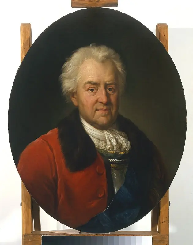 Portrait of Stanisław Poniatowski (1676–1762), king’s father, by Marcello Bacciarelli