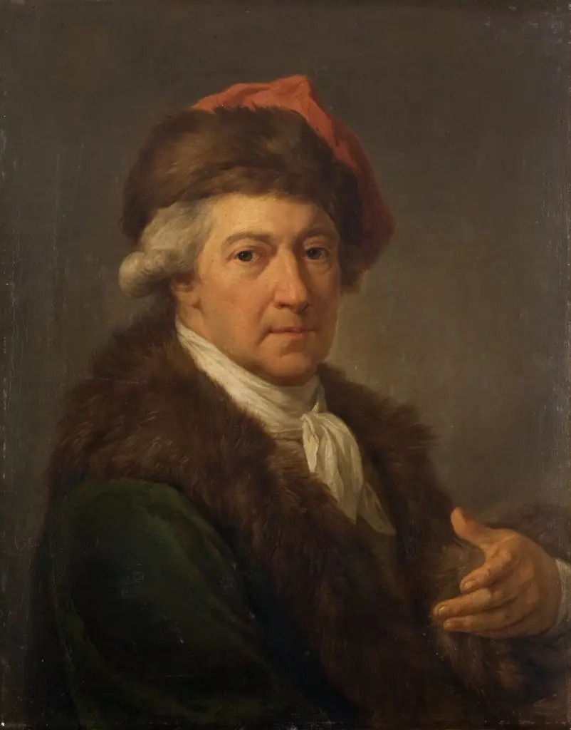 Self-Portrait in the Polish National Costume, by Marcello Bacciarelli