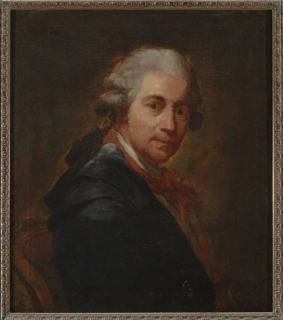 Self-portrait of Bacciarelli in a redingote, by Marcello Bacciarelli