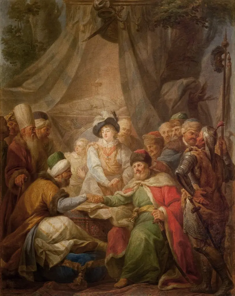 The Chocim Treaty, by Marcello Bacciarelli