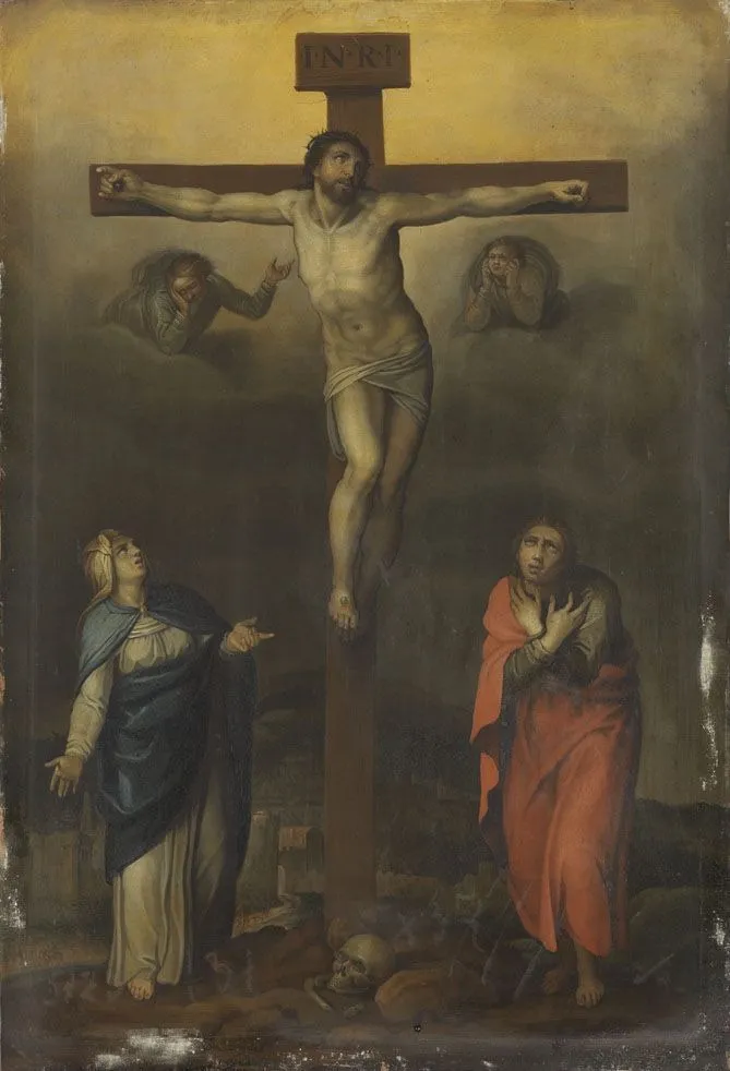 Christus am Kreuz, by Marcello Venusti, unspecified, 1547