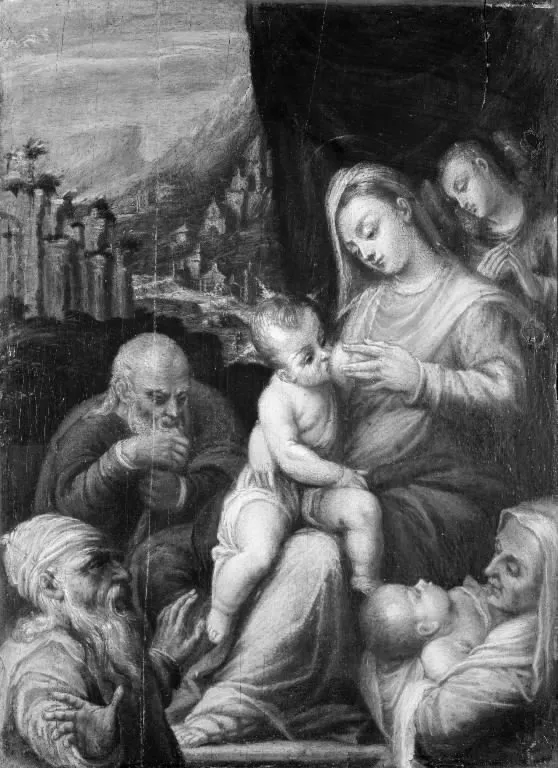 The Virgin and Child, by Marcello Venusti, unspecified, 1553