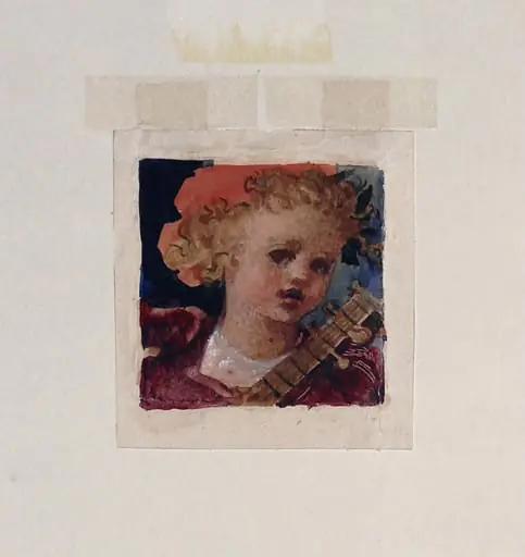 Head of a child