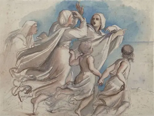 Looking out to Sea, by Marchioness of Waterford Louisa Anne